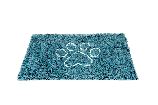 Dog Gone Smart MEDIUM Dirty Dog Doormat Pacific Blue