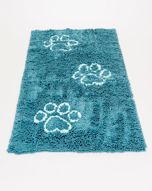 Dog Gone Smart Dirty Dog Doormat RUNNER Pacific Blue