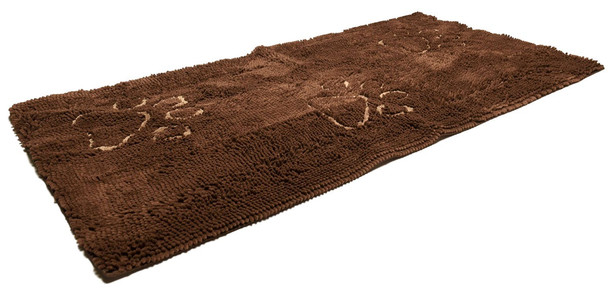 Dog Gone Smart Dirty Dog Doormat RUNNER Mocha Brown