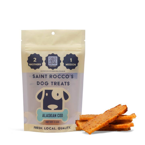 Saint Rocco's Cod Recipe Treats, 3oz