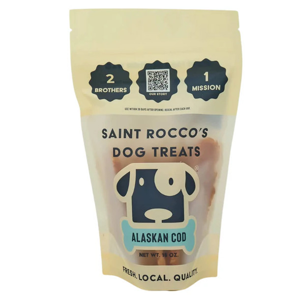 Saint Rocco's Cod Recipe Treats, 8oz