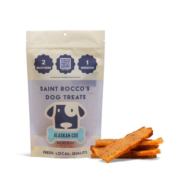 Saint Rocco's Cod Recipe Treats, 16oz