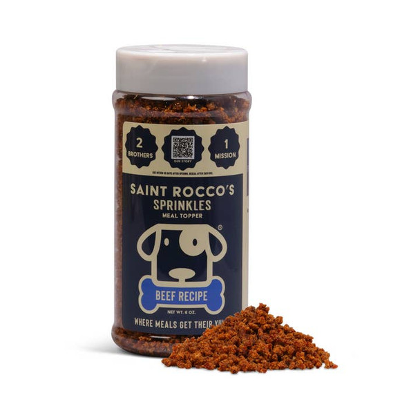 Saint Rocco's Sprinkles Beef Recipe Food Topper, 6oz