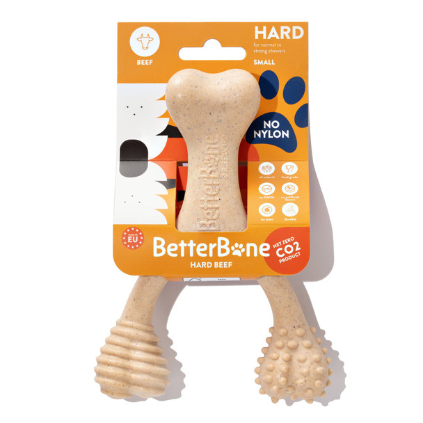 BetterBone Small Size, Hard Density, Beef Flavor