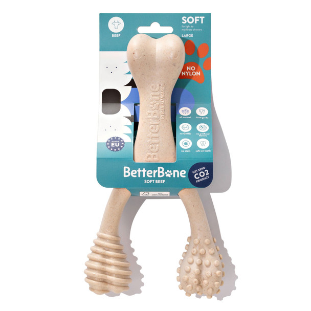 BetterBone Large Size, Soft Density, Beef Flavor