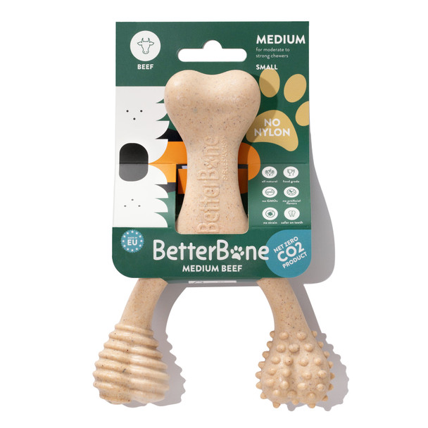 BetterBone Small Size, Medium Density, Beef Flavor