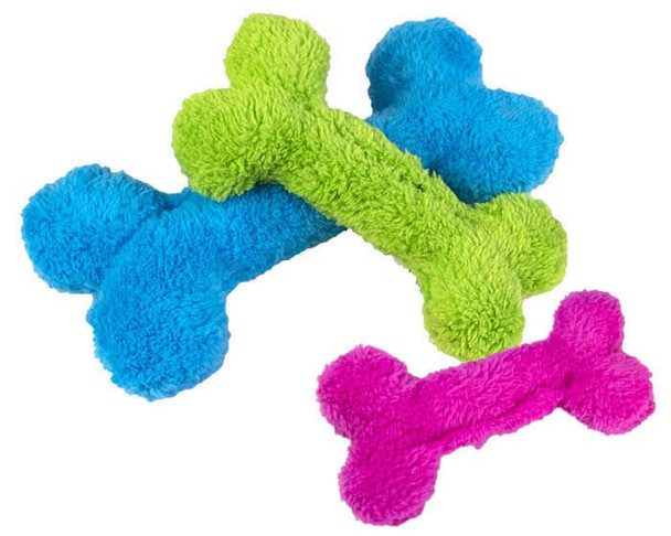 10% Sweet Summer Time Savings - Cycle Dog Duraplush Fuzzies Bones-green-Medium