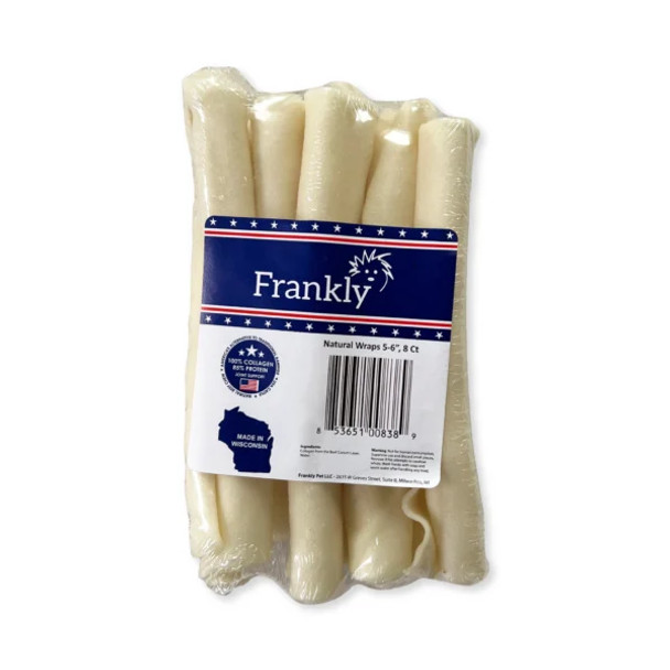 Frankly USA Natural Wraps, 5-6" - 8ct pack