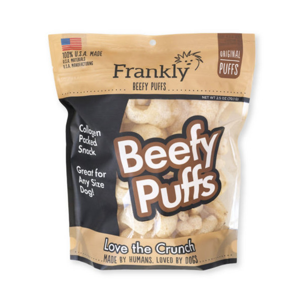 Frankly USA Beefy Puffs, Original 5oz