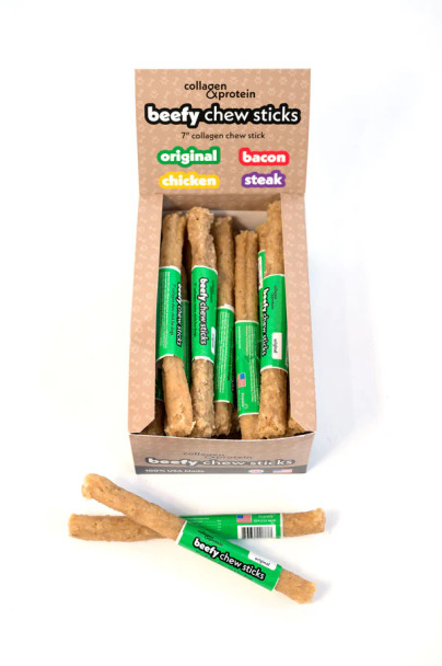Frankly USA Beefy Sticks, Original - 7"
