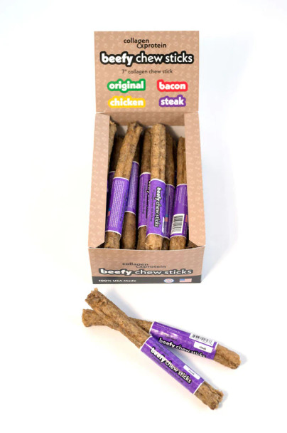 Frankly USA Beefy Stick, Steak - 7"