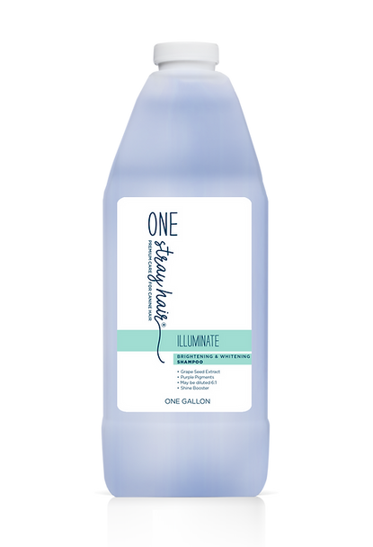 One Stray Hair Illuminate Brightening and Whitening Shampoo For Dogs, Gallon