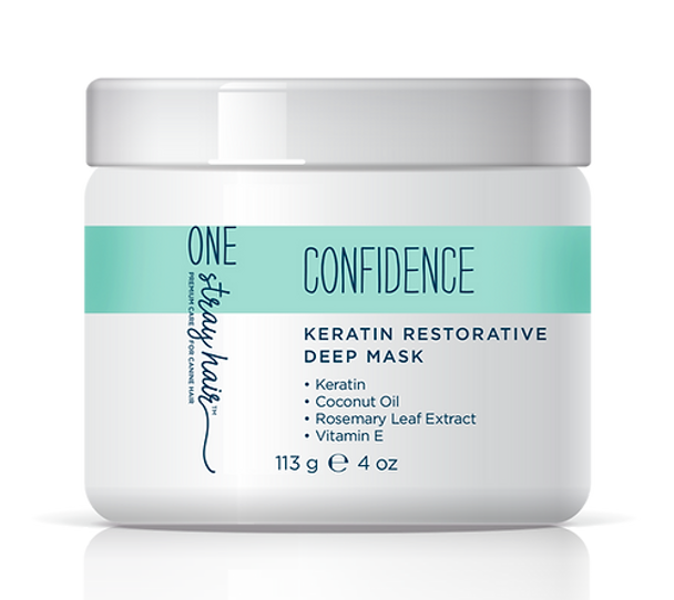 One Stray Hair Confidence Restorative Conditioning Mask For Dogs, 4oz