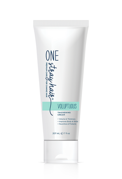 One Stray Hair Voluptuous Thickening Cream For Dogs, 7oz