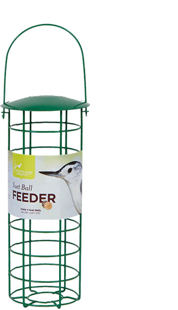 Pacific Bird Feeder - Suet Ball Tube (Green)