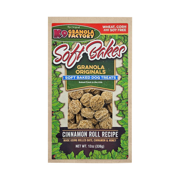 K9 Granola Factory Soft Bakes - Cinnamon Roll 12oz