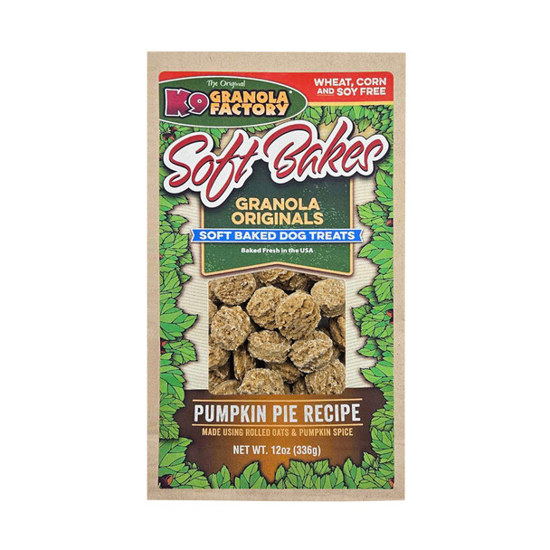 10% OFF - K9 Granola Factory Soft Bakes - Pumpkin Pie 12oz 10% OFF - K9 Granola Factory Soft Bakes - Pumpkin Pie 12oz