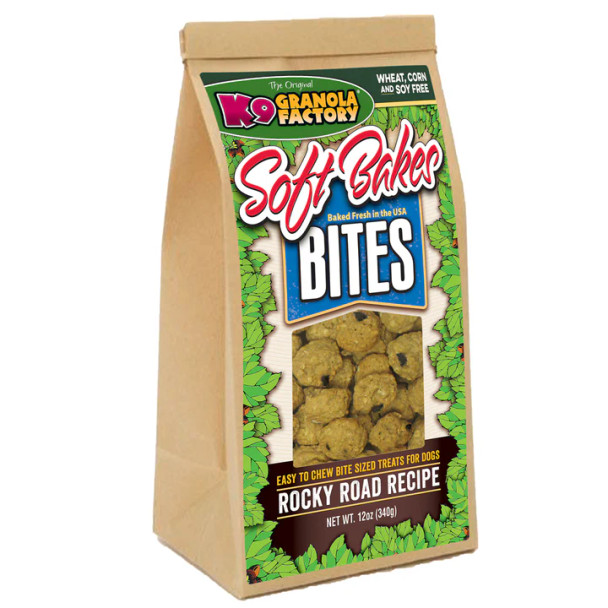 K9 Granola Factory Soft Bakes BITES - Rocky Road 12oz