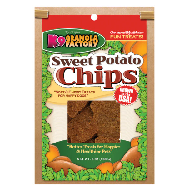 K9 Granola Factory - Natural Sweet Potato Chips 6oz