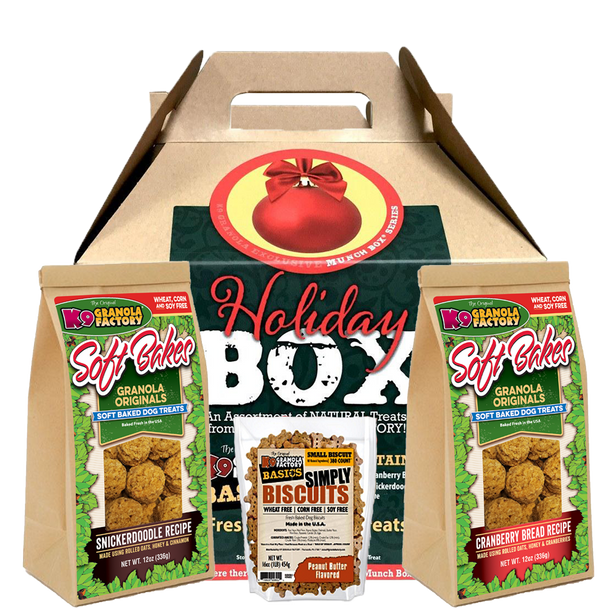 K9 Granola Factory Basics Munch Box - HOLIDAY BOX