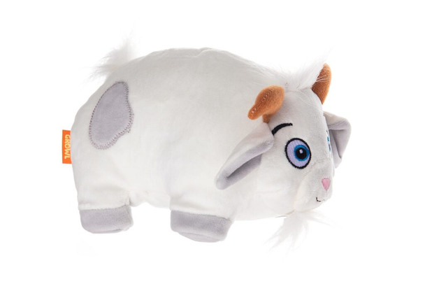 Growl Trofflers Goat Beige  Dog Toy