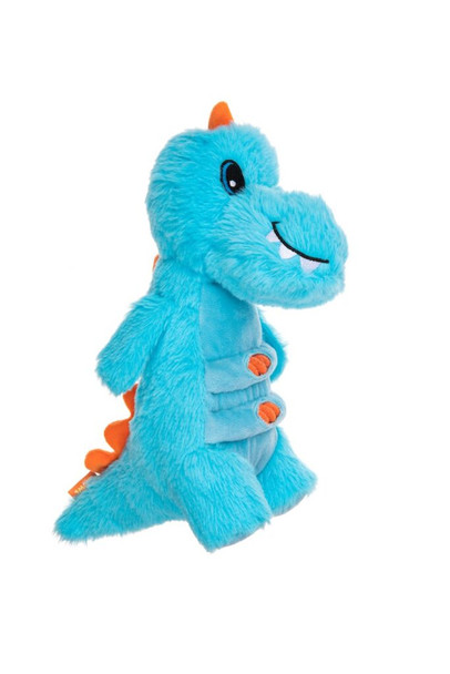 Growl Stomperz Dino Blue Dog Toy
