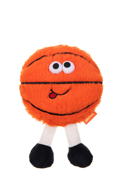 Growl Ball Starz Basketball Dog Toy