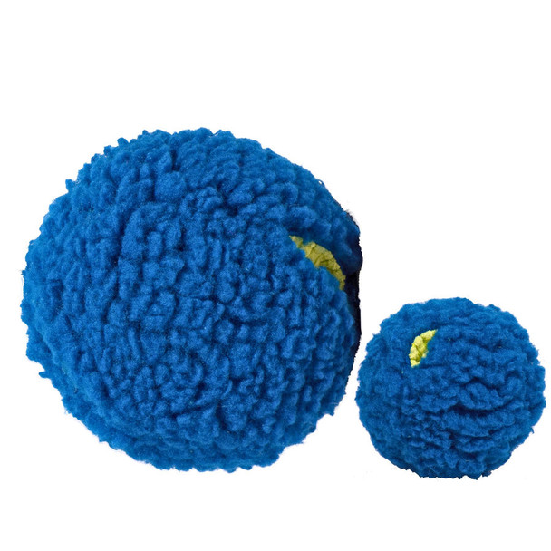 HuggleSnuffles HuggleFleece Treat Dispensing Ball, Sm (5")
