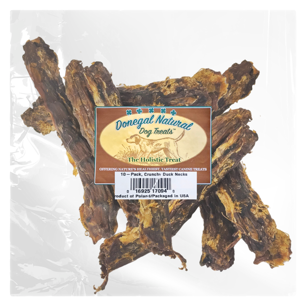 Donegal Natural Pet Treats Dehydrated Duck Necks, 10ct