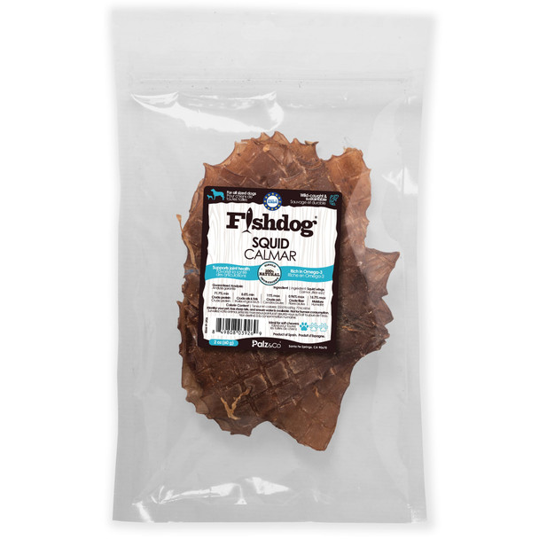 Palz&Co Fishdog-Dehydrated Squid 2oz