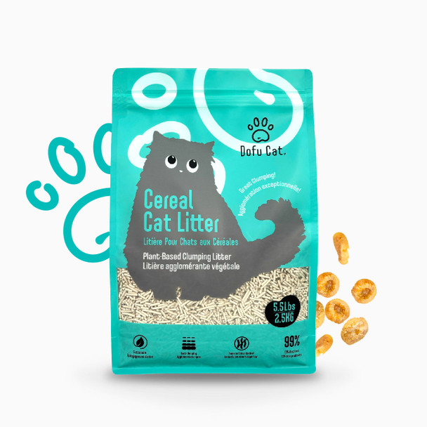 Dofu Cat - Cereal Tofu Litter - 5.5lb