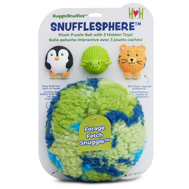 10% OFF Promo - HuggleHounds HuggleSnuffles SnuffleSphere Globetrotter Pals Puzzle Ball