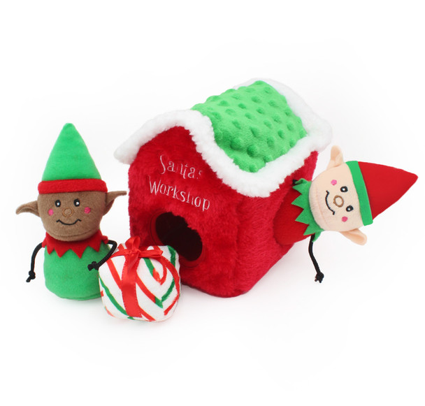 15% OFF Prebook - Zippy Paws Holiday 2026 Burrow - Santa's Workshop