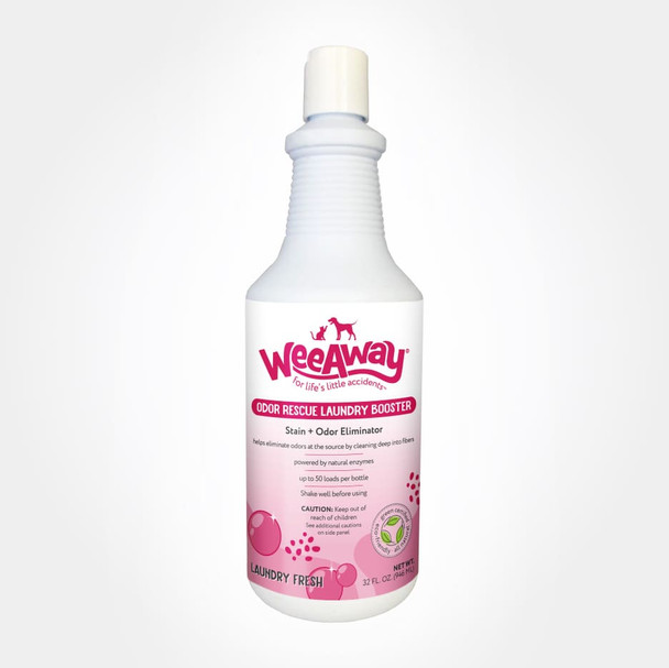 Wee Away Odor Rescue Laundry Booster Cleaning Solution - Fresh Laundry 32oz
