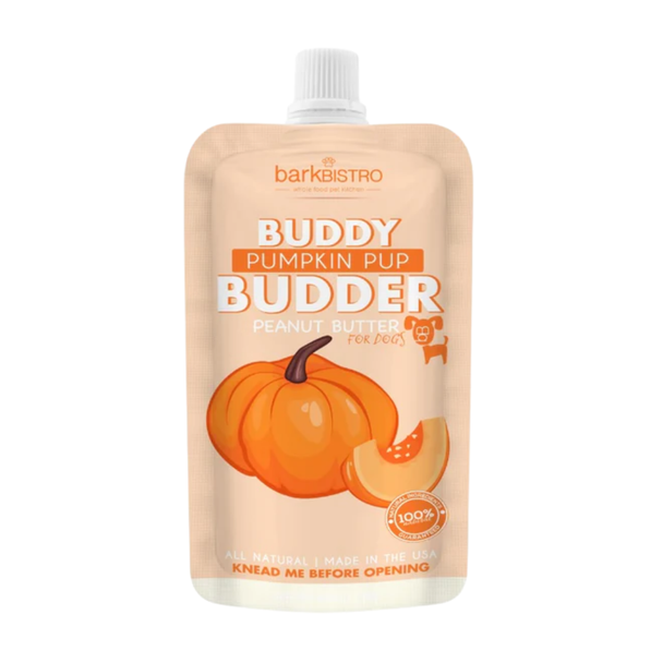 Bark Bistro Pumpkin Pup Buddy Budder - 4oz Pouch