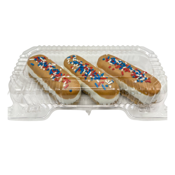 K9 Granola Long Johns Patriotic PB w/ Sprink 3ct