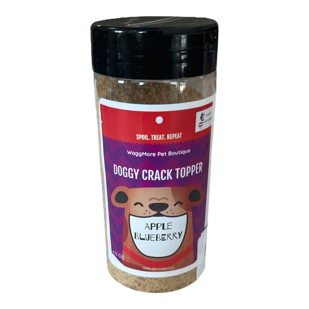 WaggMore Doggy Crack TOPPER Apple/BB 4.5oz