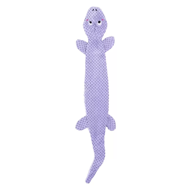 Zippy Paws Ropetilez Purple Lizard