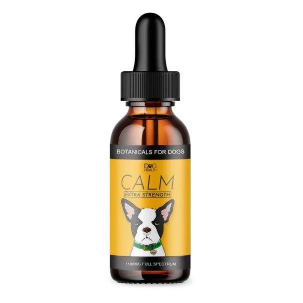 CBD Dog Health Tinture DOG Calm Extra 2oz