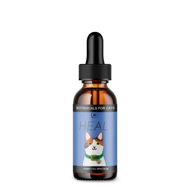 CBD Dog Health Tincture CAT Heal 1oz