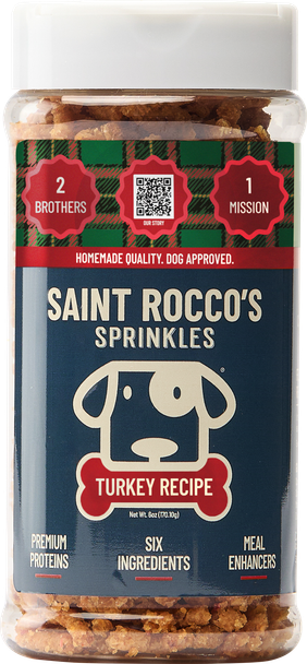 Saint Rocco's H26 Turkey Sprinkles 8oz