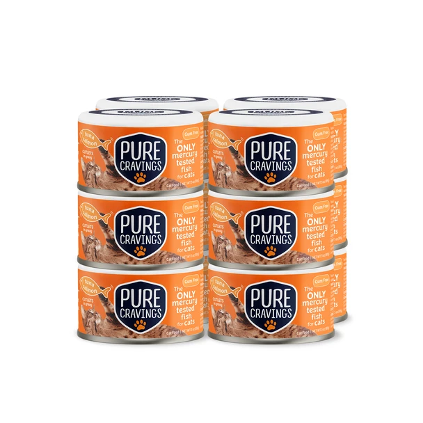 Pure Cravings Cutlets in Gravy Tuna & Salmon 12/3oz