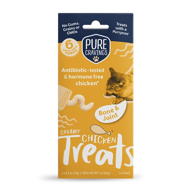 Pure Cravings Creamy Chicken Treats Joint Care 6/0.5oz