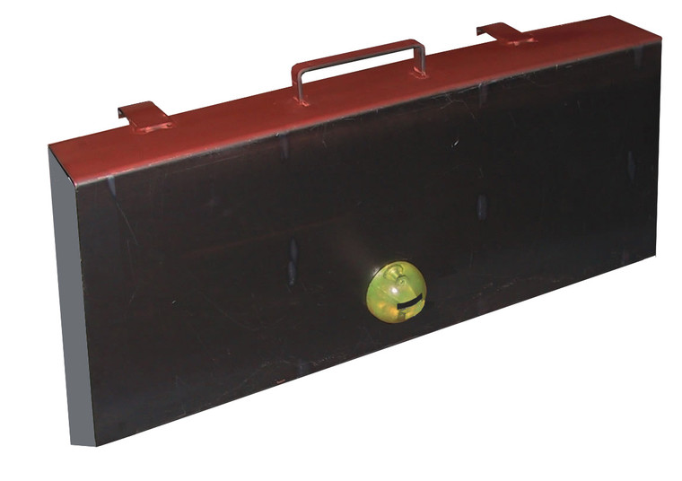 Knob Style - Top Recess Corner Blockout for 24 x 24 x 48 Block Form (Straight Edges) - 16" Overall x 40"Long Knob Style - Top Recess Corner Blockout for 24 x 24 x 48 Block Form (Straight Edges) - 16" Overall x 40"Long