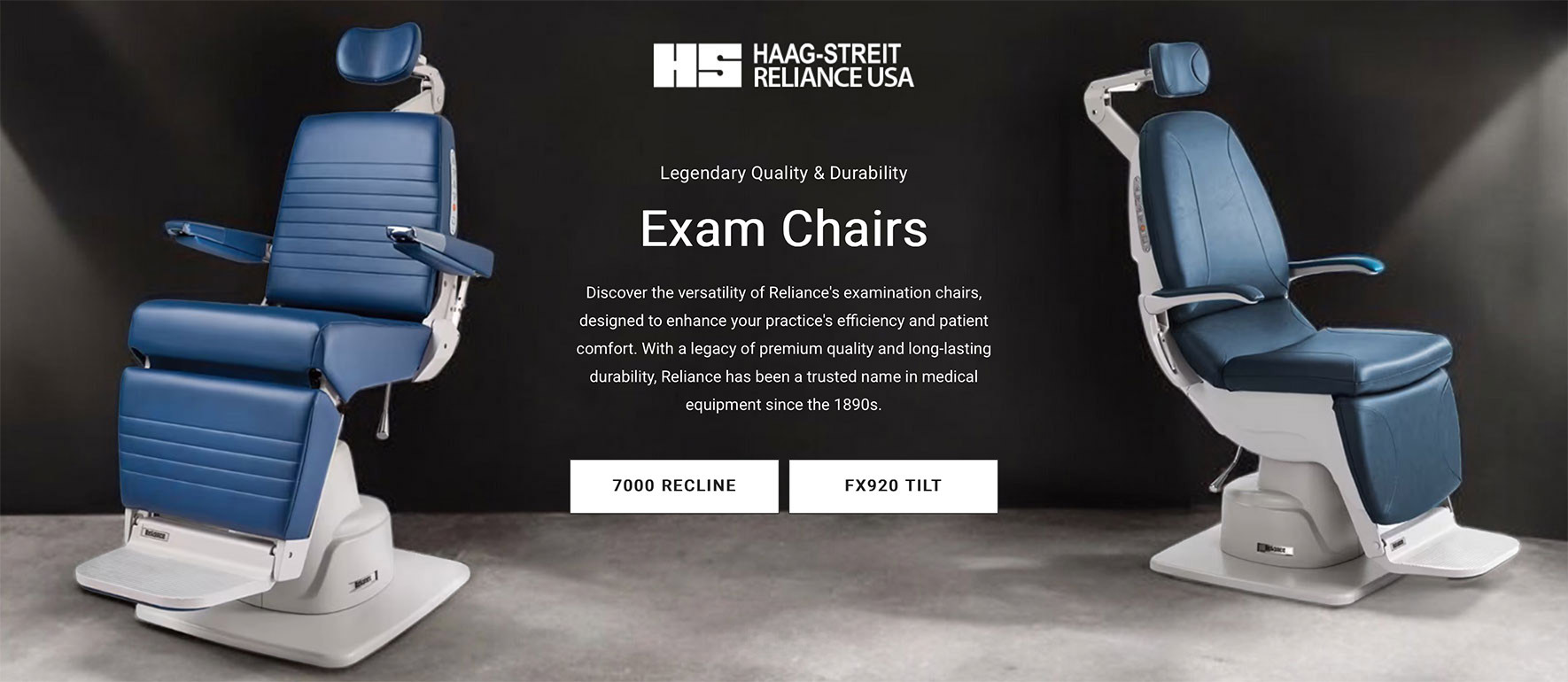 Haag-Streit Reliance Exam Chairs Haag-Streit Reliance Exam Chairs
