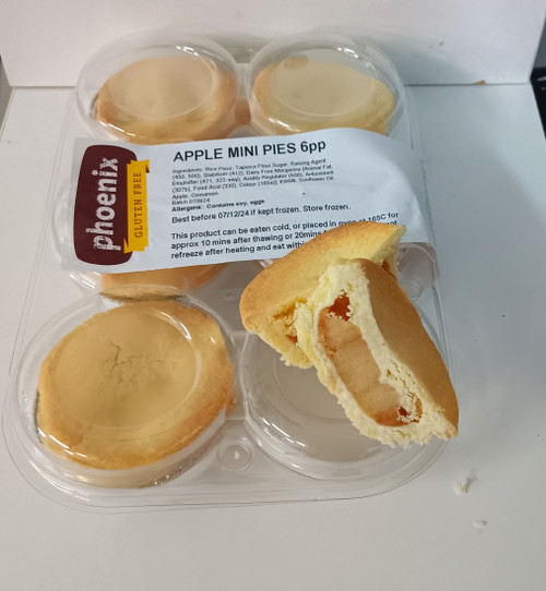 Apple mini pies 6pp FROZEN