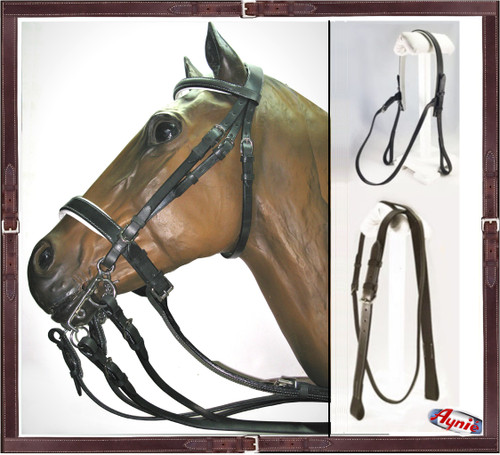  Complete  Pelham Bridle Padded Contrasting Color