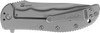 KERSHAW VOLT SS FOLDING POCKETKNIFE, STAINLESS STEEL DROP POINT PLAIN EDGE BLADE, ASSISTED ONE HAND OPENING, 3 POSITION POCKET CLIP