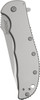 KERSHAW VOLT SS FOLDING POCKETKNIFE, STAINLESS STEEL DROP POINT PLAIN EDGE BLADE, ASSISTED ONE HAND OPENING, 3 POSITION POCKET CLIP