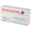 WINCHESTER USA 9MM 147 GRAIN JACKETED HOLLOW POINT - USA9JHP2